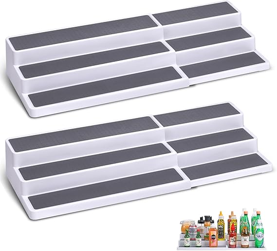 Expandable Tiered Shelves